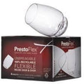 PrestoFlex? Stemless Wine Glass, Set of 4 in Printed Box