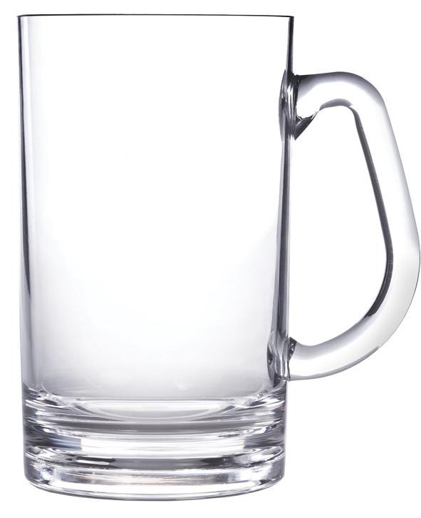 Beer Mug, Small, Acrylic 20 oz.