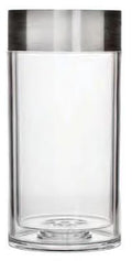 Regale Double Wall Wine Cooler with Brushed Stainless Steel Rim