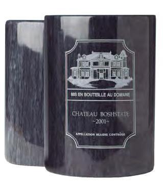 Black Marble Wine Cooler