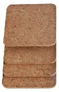 Cork Coaster, Square, 4" side (50 minimum order)