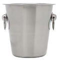 Half-Bottle Wine Cooler, BRUSHED Stainless Steel