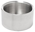 Ascot Double-Wall Bottle Coaster, Stainless Steel