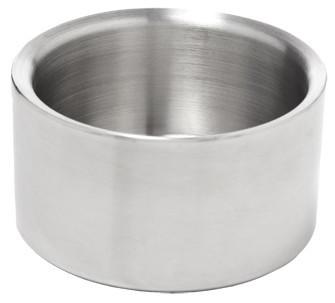 Ascot Double-Wall Bottle Coaster, Stainless Steel