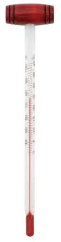 Wine Thermometer with Wood Handle