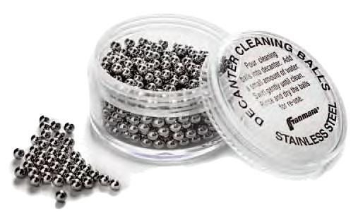 Decanter Cleaning Balls, Stainless Steel