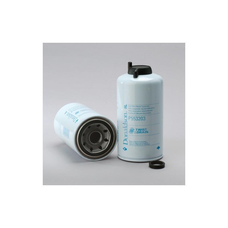 DONALDSON P553203 FUEL FILTER WATER SEPARATOR SPIN-ON TWIST DRAIN